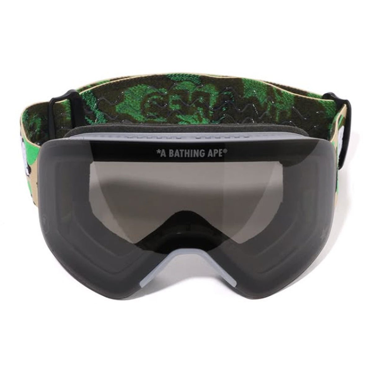 A BATHING APE BAPE SNOW GOGGLE GREEN