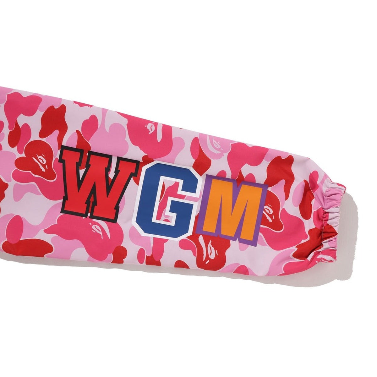 A BATHING APE BAPE ABC CAMO SHARK HOODIE JACKET PINK