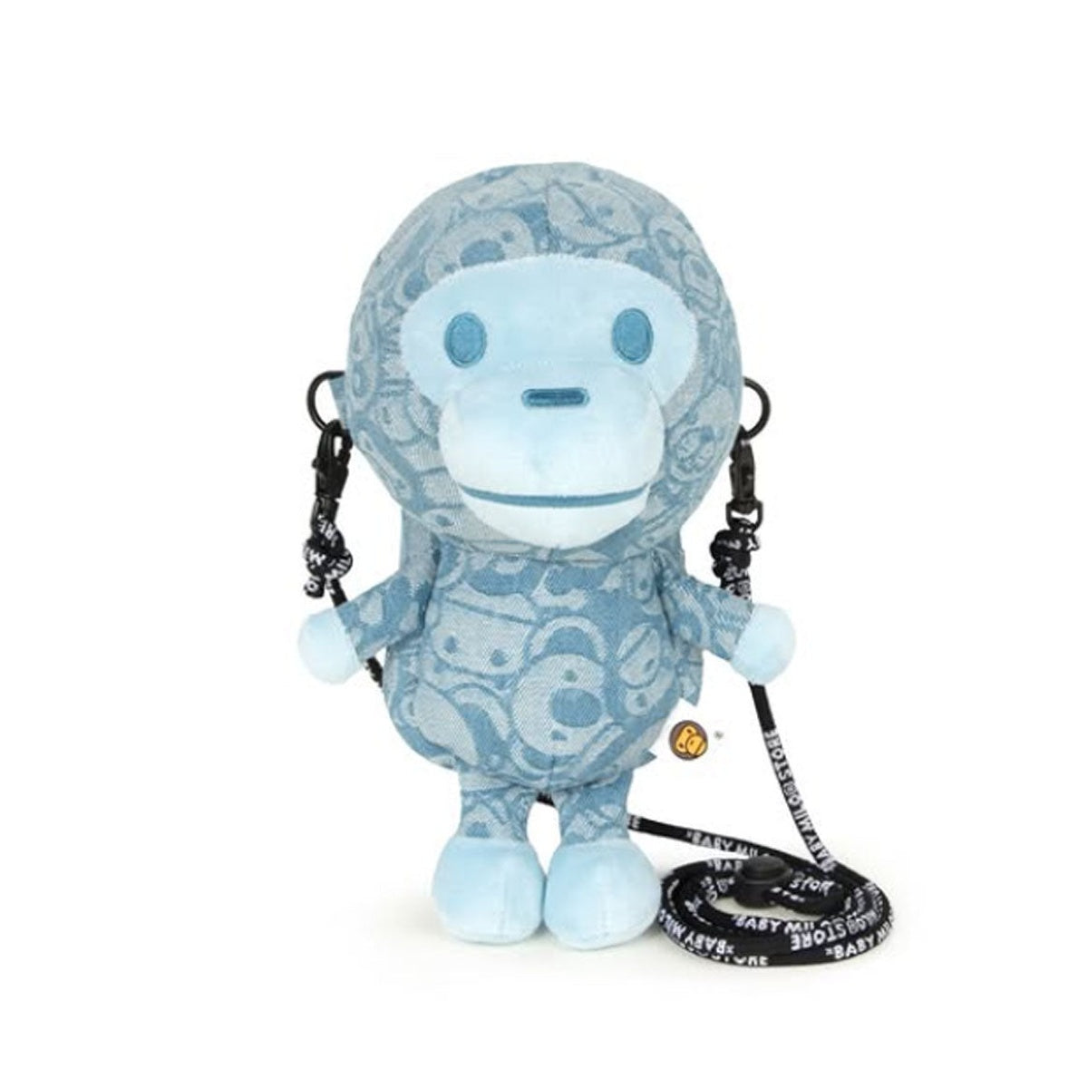 A BATHING APE BAPE BABY MILO STORE BABY MILO MOBILE BAG #1 / #2 BLUE