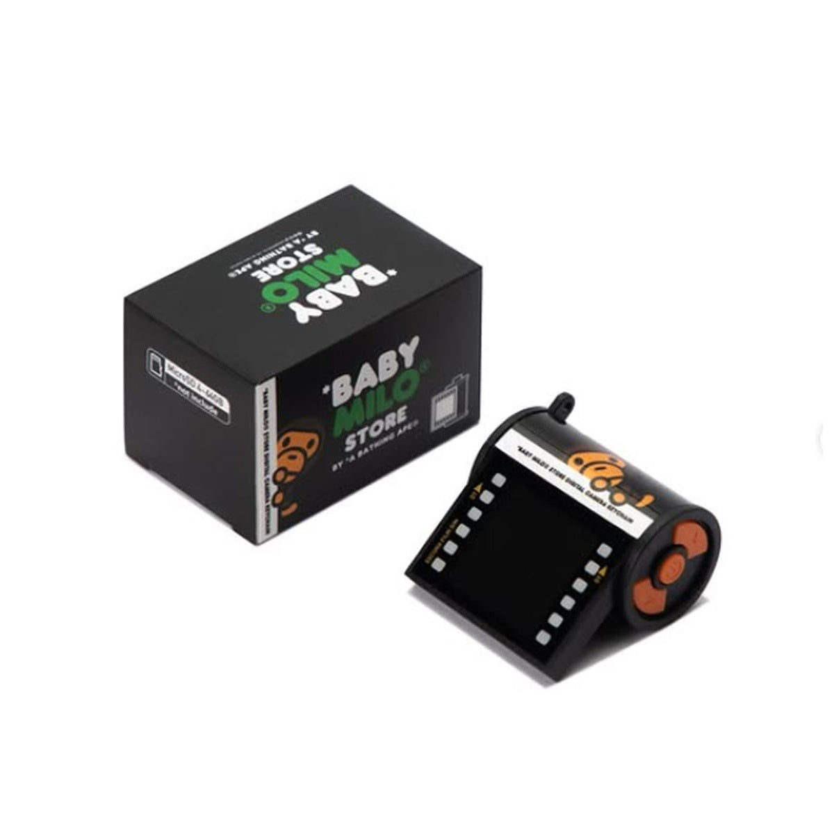 A BATHING APE BAPE BABY MILO STORE BABY MILO BLIND BOX DIGITAL CAMERA KEYCHAIN