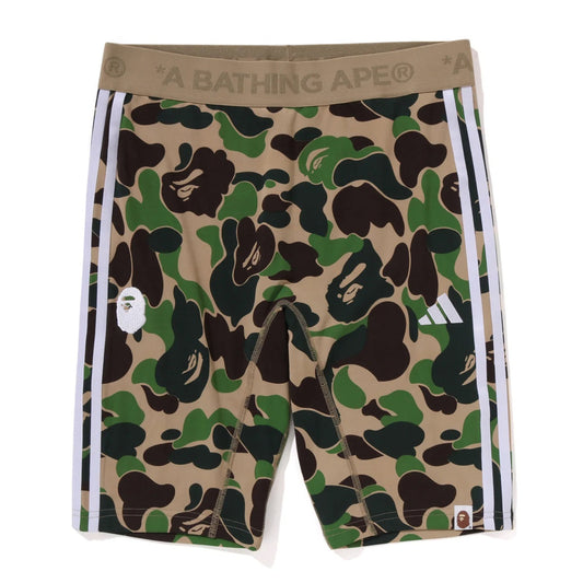 A BATHING APE BAPE ADIDAS - FB TIGHTS GREEN