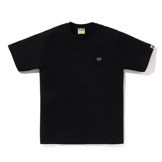 A BATHING APE BAPE MILO STA ONE POINT TEE BLACK
