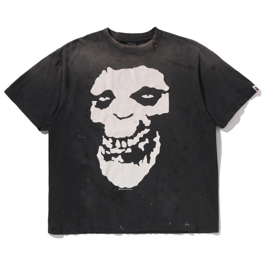 A BATHING APE BAPE SAINT MXXXXXX S.S.A.L.A TEE BLACK