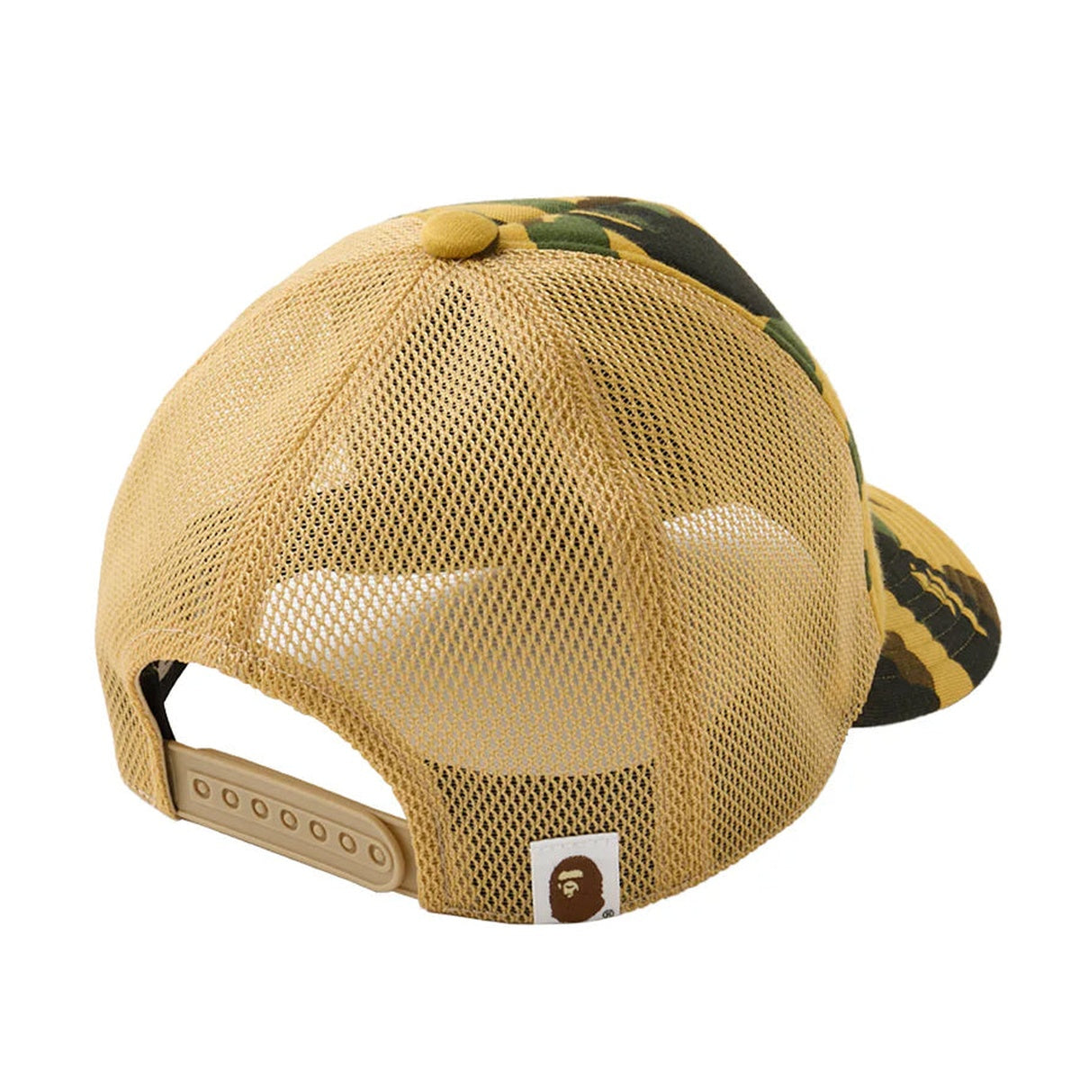 A BATHING APE LADIES' BAPE MOUSSY REISSUE MESH CAP BEIGE