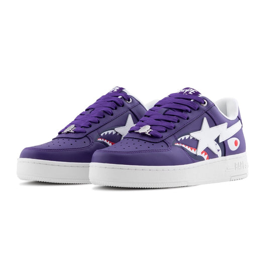 A BATHING APE BAPE STA SHARK #2 PURPLE