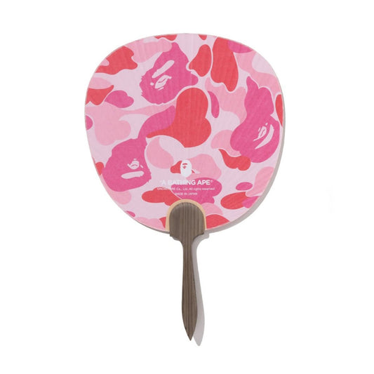 A BATHING APE BAPE ABC CAMO JAPANESE FAN PINK