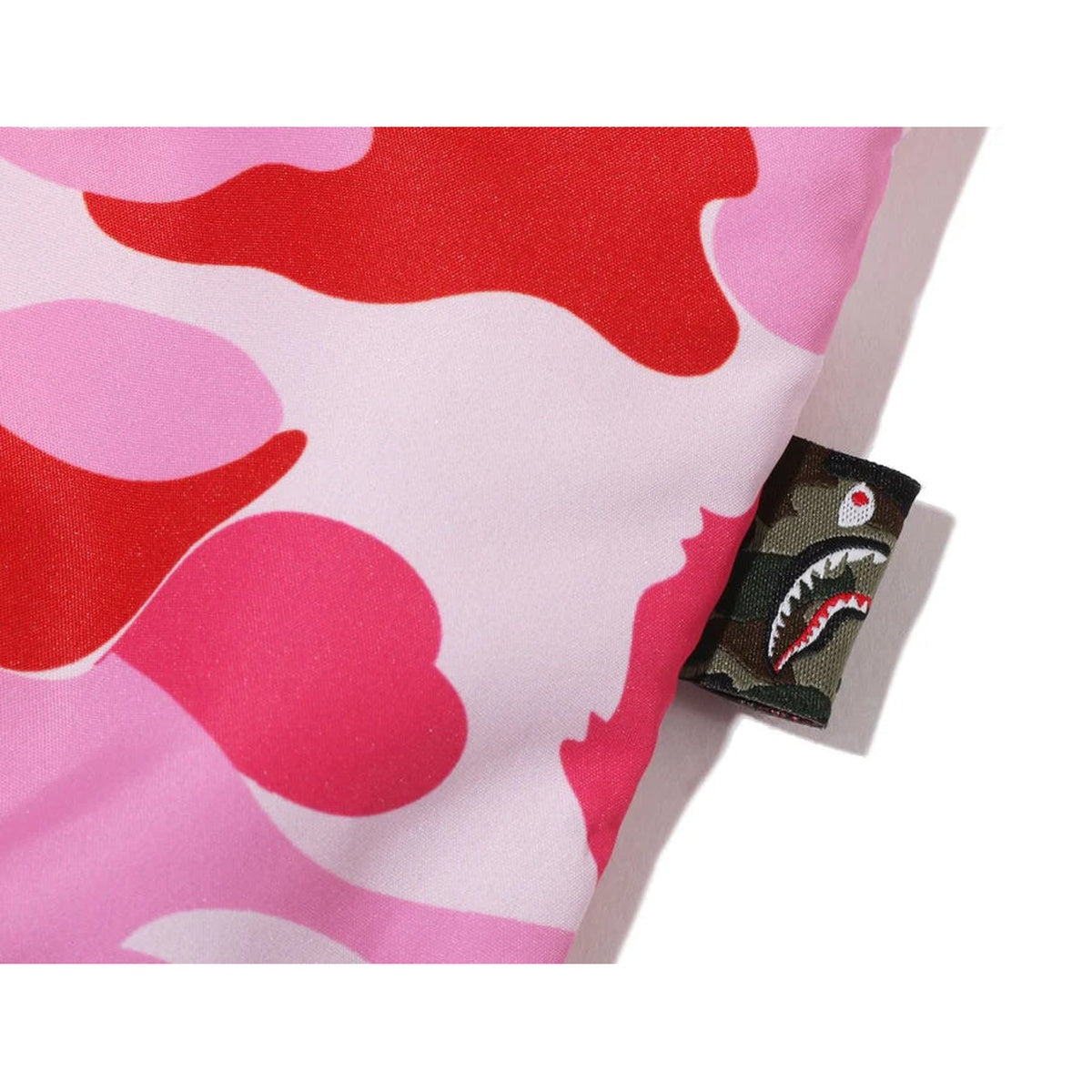 A BATHING APE BAPE Ladies' ABC CAMO SHARK HOODIE JACKET PINK