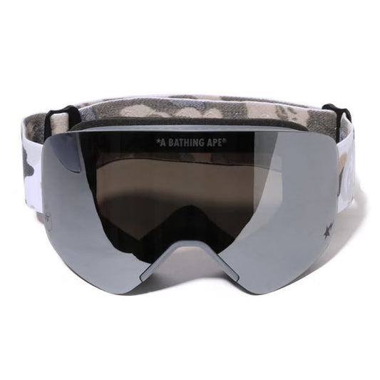 A BATHING APE BAPE SNOW GOGGLE GRAY