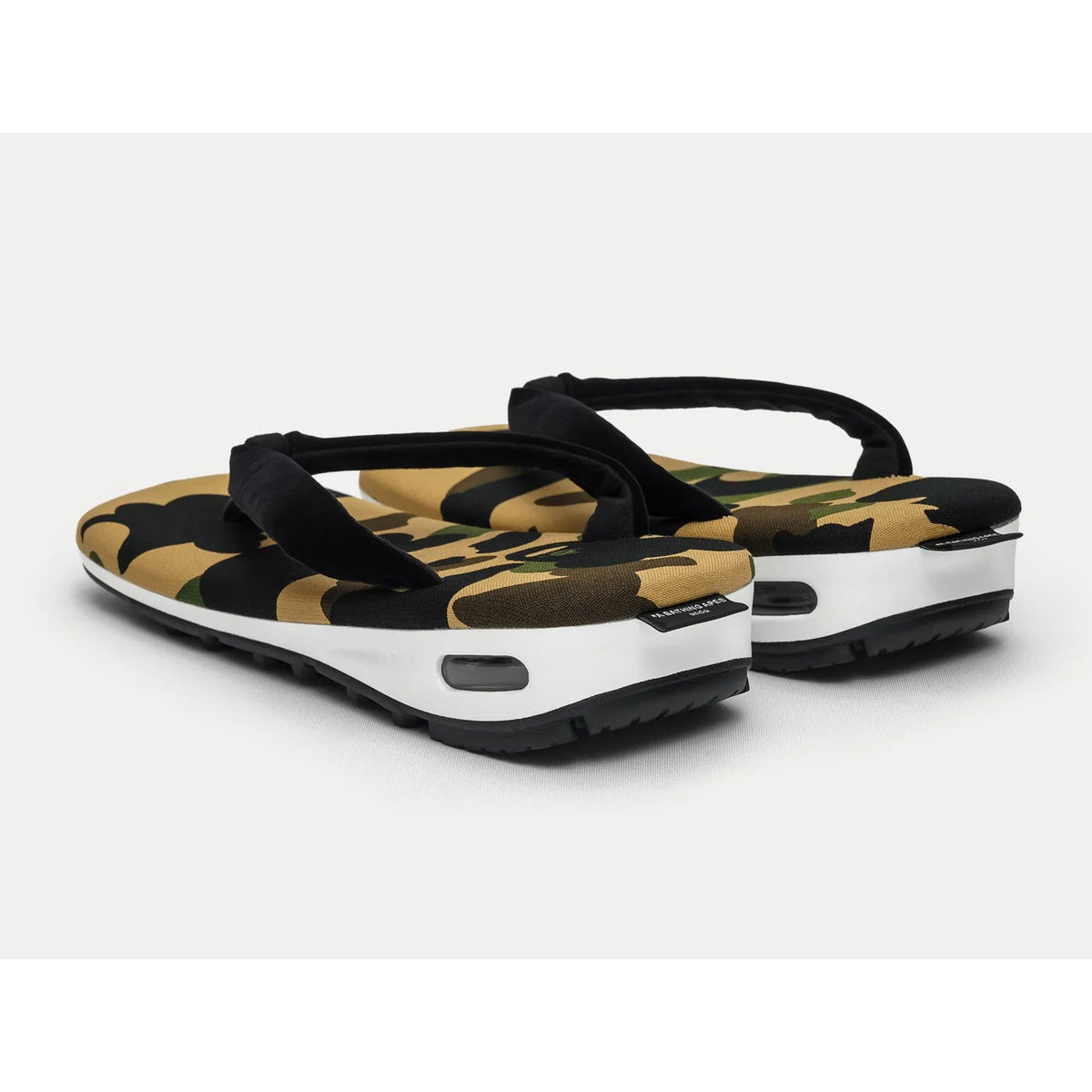 A BATHING APE BAPE GOYEMON 1ST CAMO UNDA YELLOW