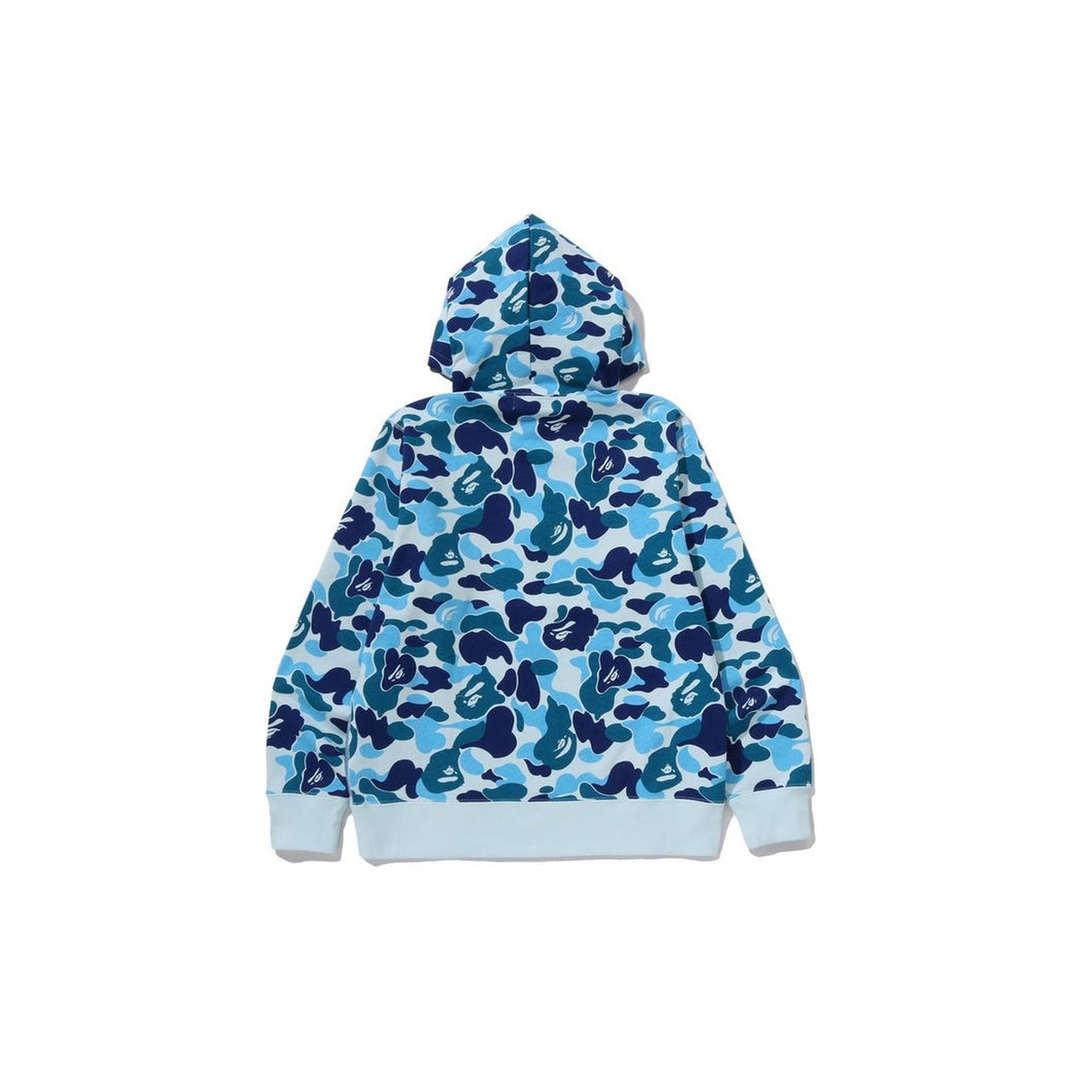 A BATHING APE ABC CAMO BAPE STA PULLOVER HOODIE BLUE