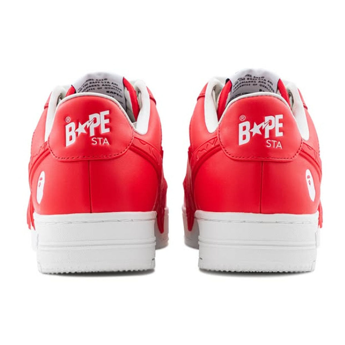 A BATHING APE BAPE STA OS #2 RED