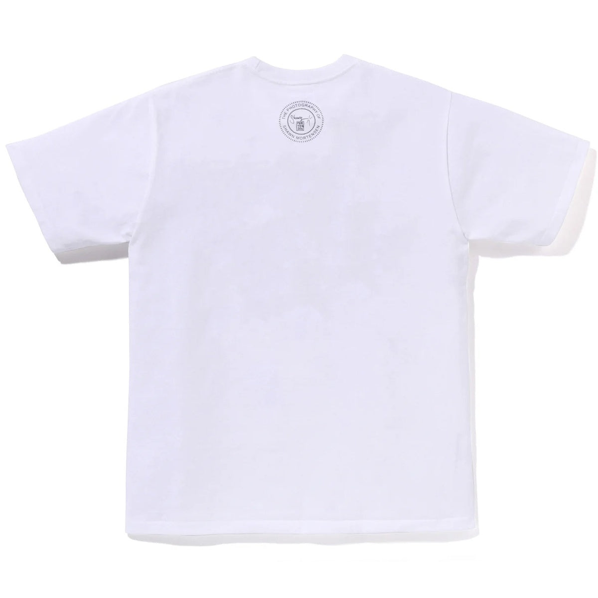 A BATHING APE BAPE SHAWN MORTENSEN BIGGIE TEE WHITE