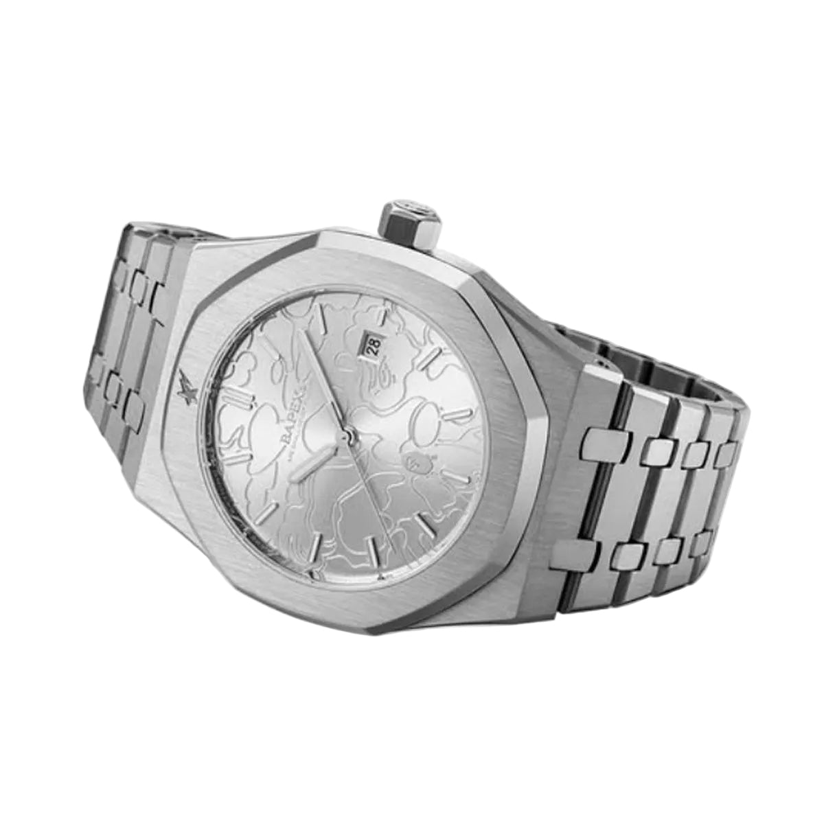 A BATHING APE TYPE 9 BAPEX #1 SILVER