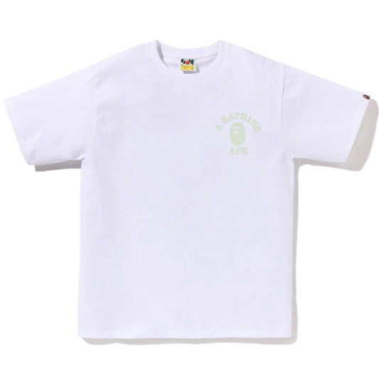 A BATHING APE BAPE CITY CAMO COLLEGE ATS TEE WHITE