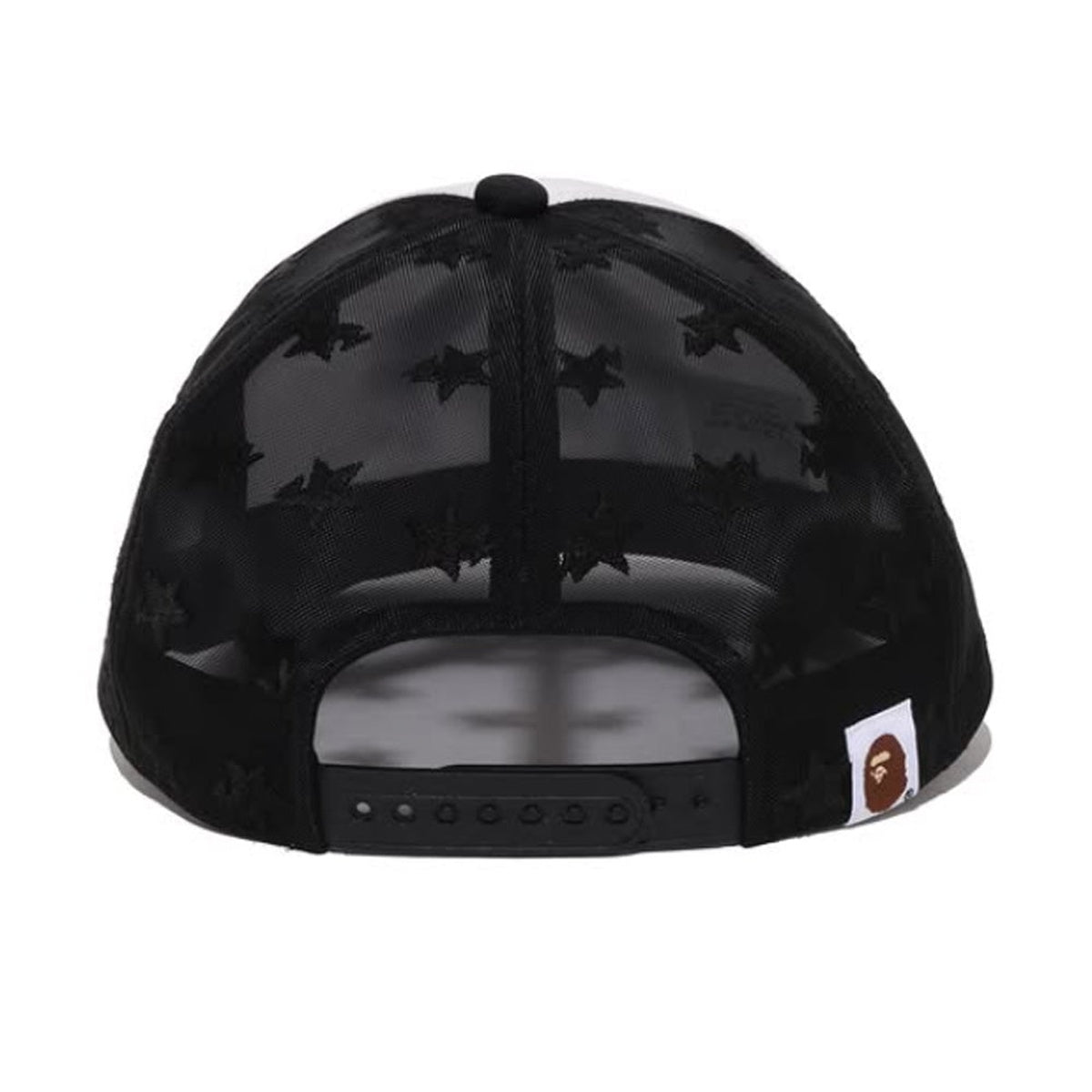 A BATHING APE BAPE STA MESH CAP BLACK