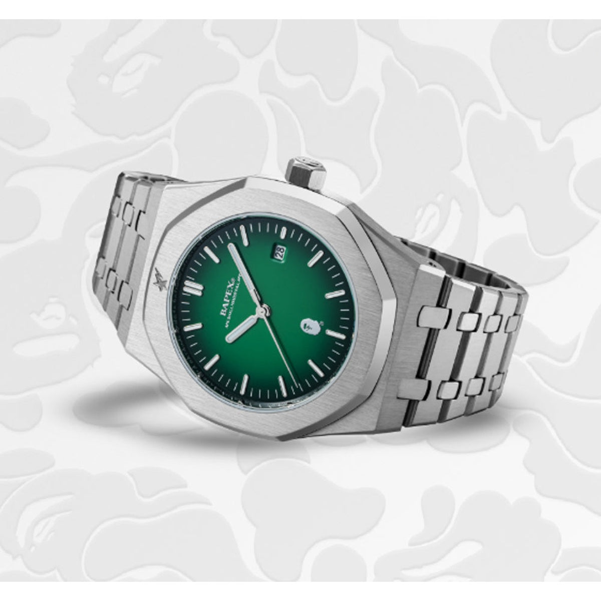 A BATHING APE TYPE 9 BAPEX #2 SILVER