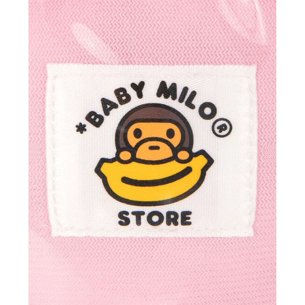 A BATHING APE BAPE BABY MILO STORE BABY MILO MOBILE BAG #1 / #2 PINK