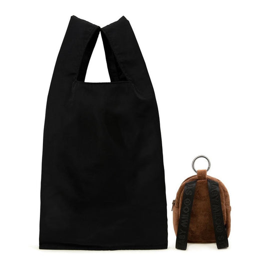 A BATHING APE BAPE - BABY MILO STORE BABY KEYCHAIN ECO BAG BROWN
