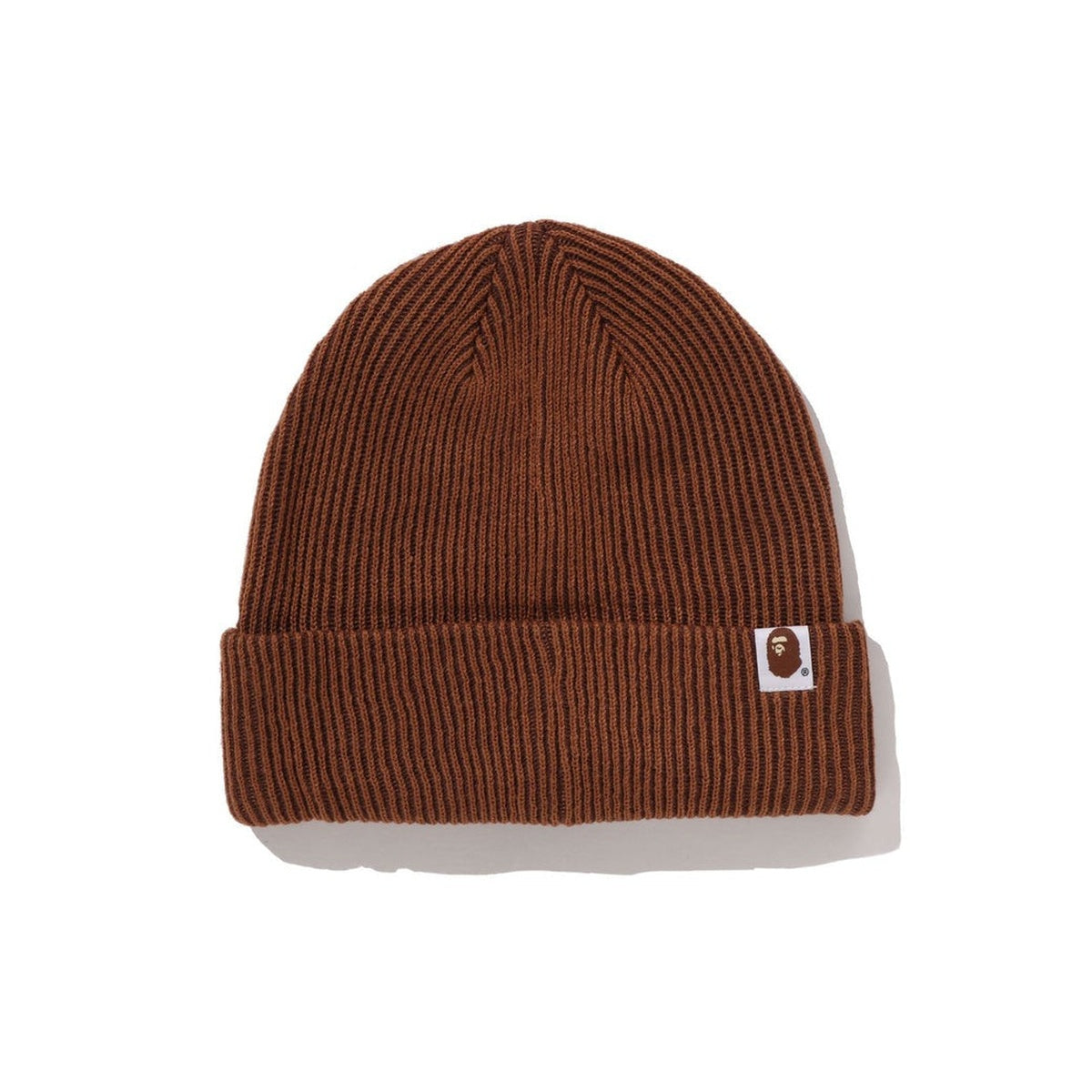 A BATHING APE BAPE A BATHING APE BAPE KNIT CAP BROWN