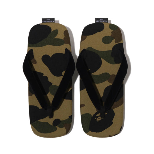 A BATHING APE BAPE GOYEMON 1ST CAMO UNDA GREEN