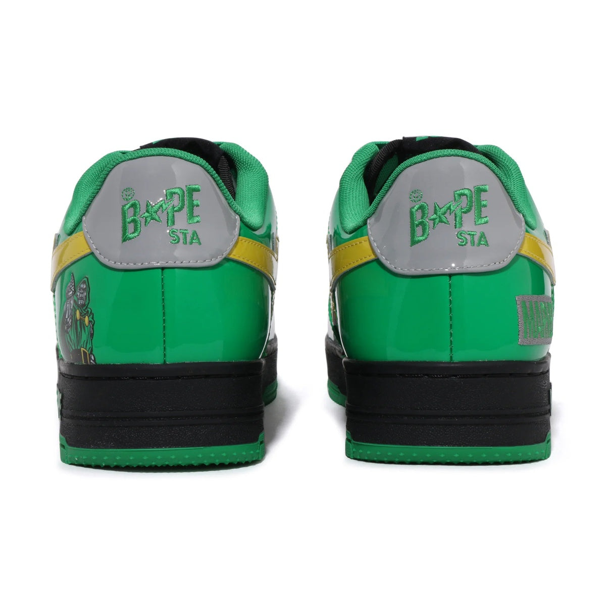 A BATHING APE BAPE STA BAPE F4 MARVEL THE FANTASTIC 4 DR.DOOM GREEN