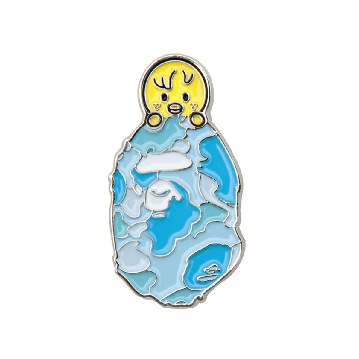 A BATHING APE BAPE STRAYKIDS BBOKARI METAL PIN SAX