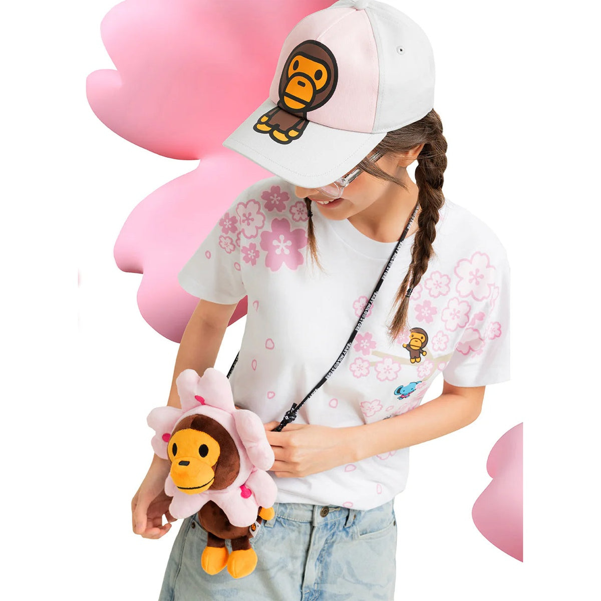 A BATHING APE BAPE BABY MILO STORE BABY MILO MOBILE BAG #2