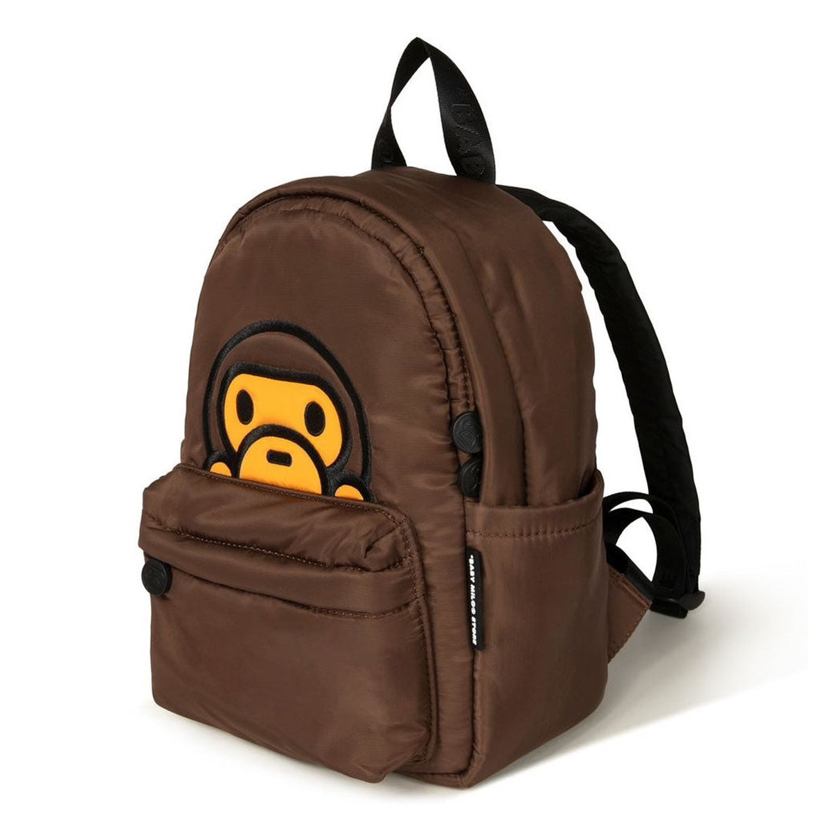A BATHING APE BAPE BABY MILO STORE BABY MILO SMALL BACKPACK #1 BROWN