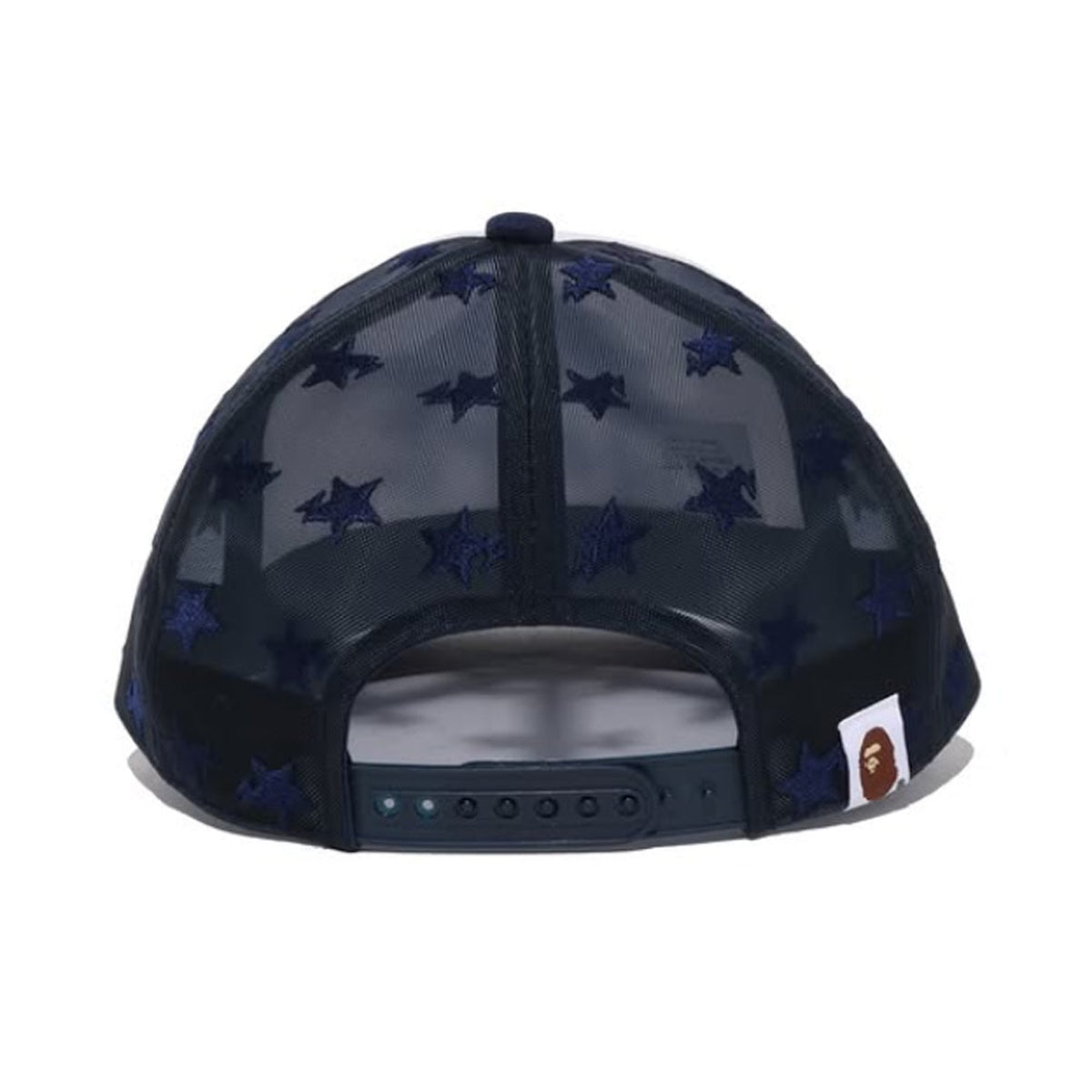 A BATHING APE BAPE STA MESH CAP NAVY