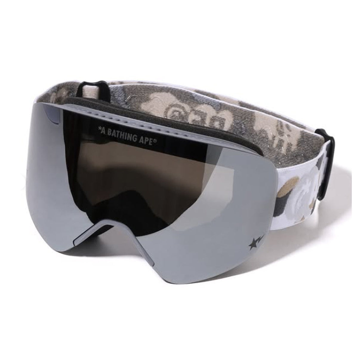A BATHING APE BAPE SNOW GOGGLE GRAY