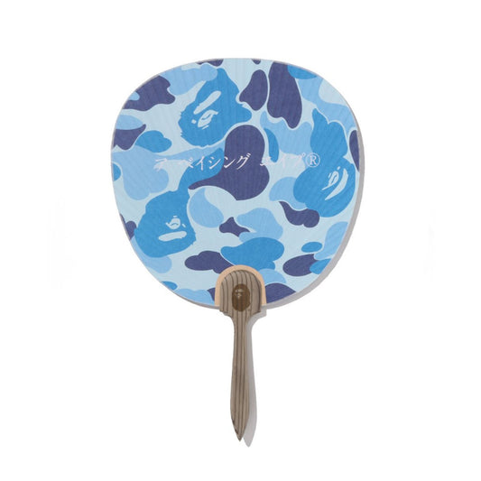 A BATHING APE BAPE ABC CAMO JAPANESE FAN BLUE