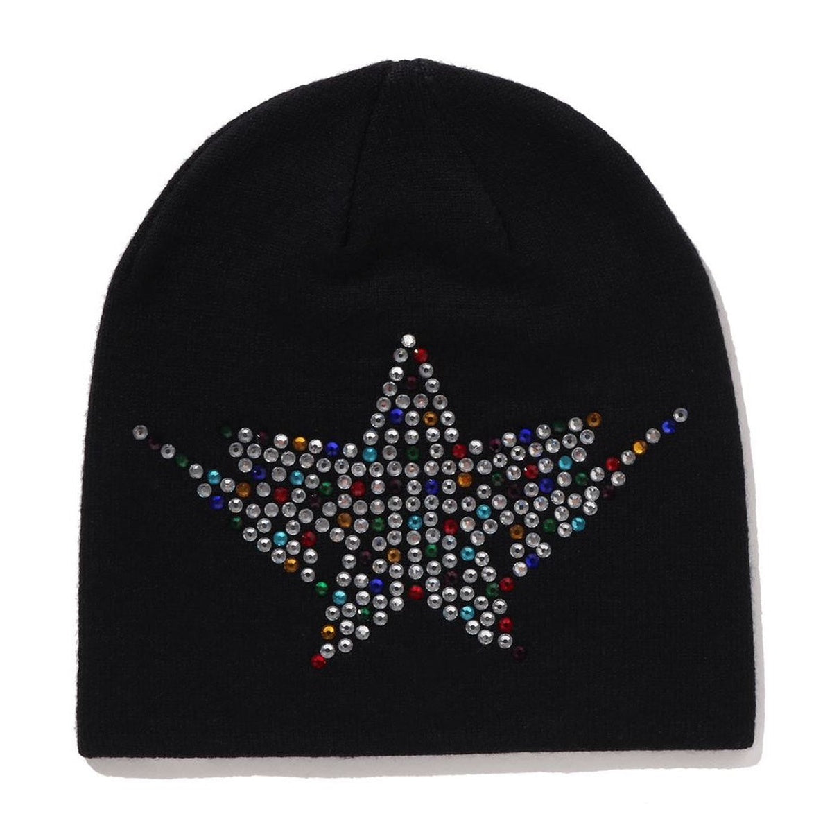 A BATHING APE BAPE COLOR STONE STA KNIT CAP BLACK