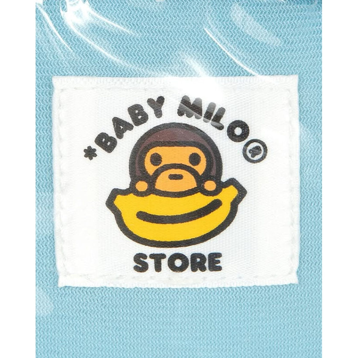 A BATHING APE BAPE BABY MILO STORE BABY MILO MOBILE BAG #1 / #2 BLUE