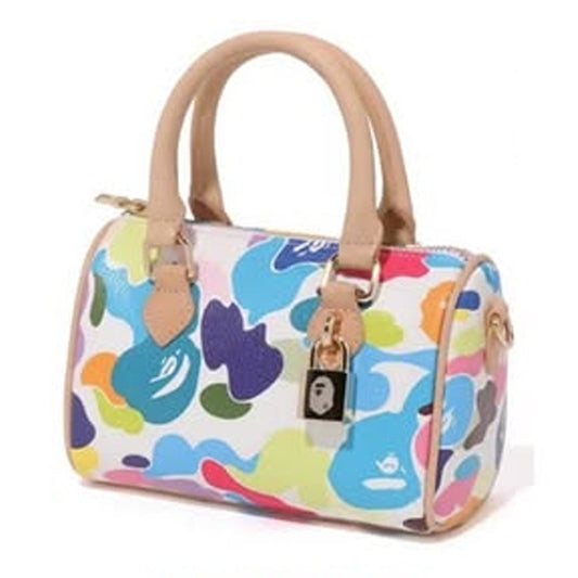 A BATHING APE BAPE Ladies' Multi CAMO MINI SHOULDER BAG MULTI