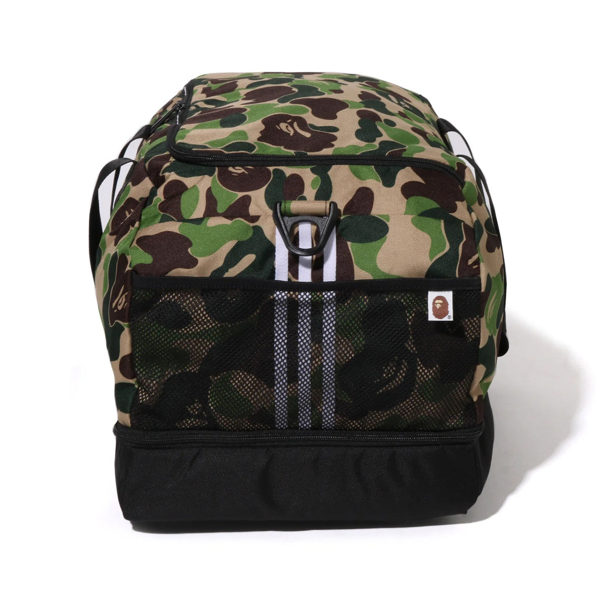A BATHING APE BAPE ADIDAS - DUFFLE BAG GREEN