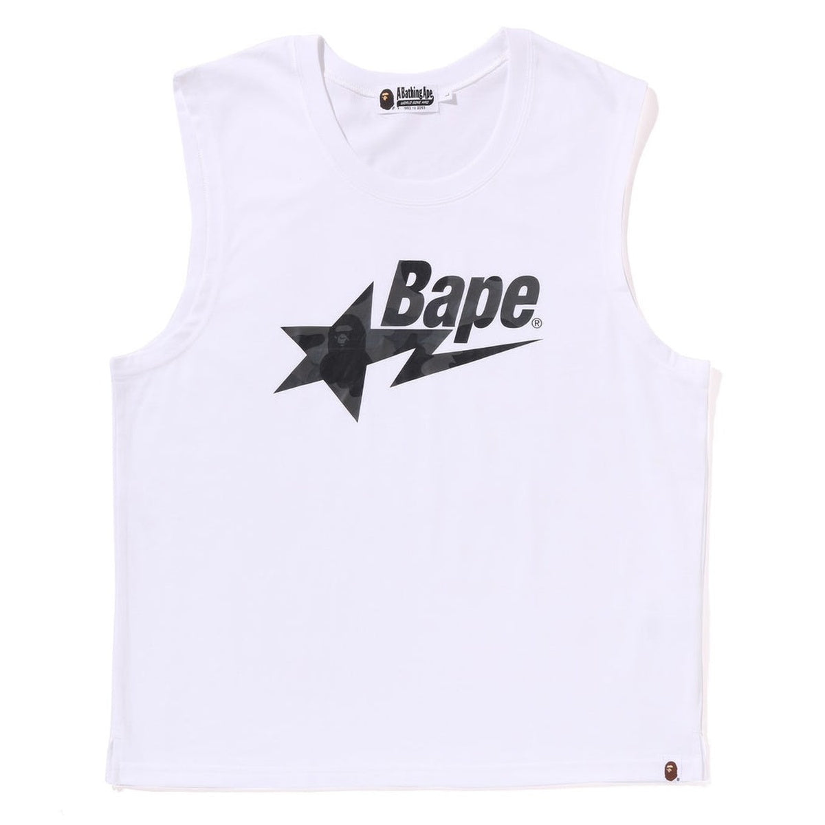 A BATHING APE COLOR CAMO BAPE STA TANK TOP WHITE