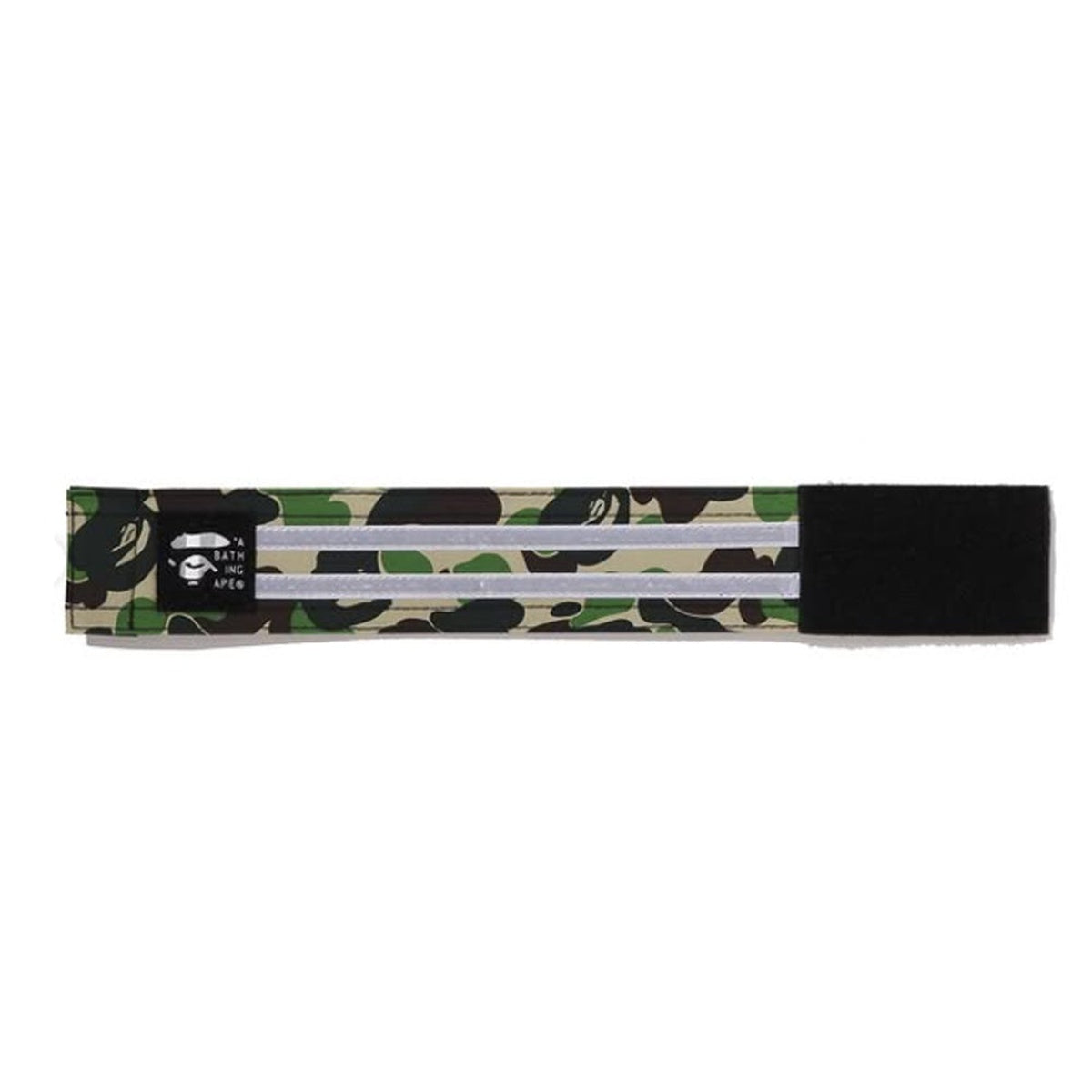 A BATHING APE BAPE ABC CAMO REFLECTIVE ANKLE BAND GREEN