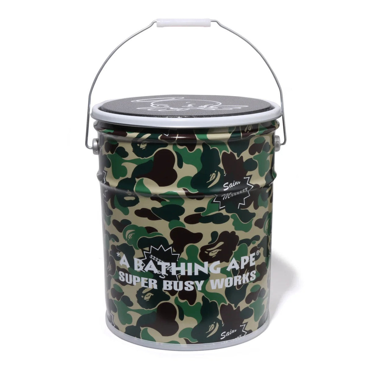A BATHING APE BAPE SAINT MXXXXXX CAN STOOL GREEN