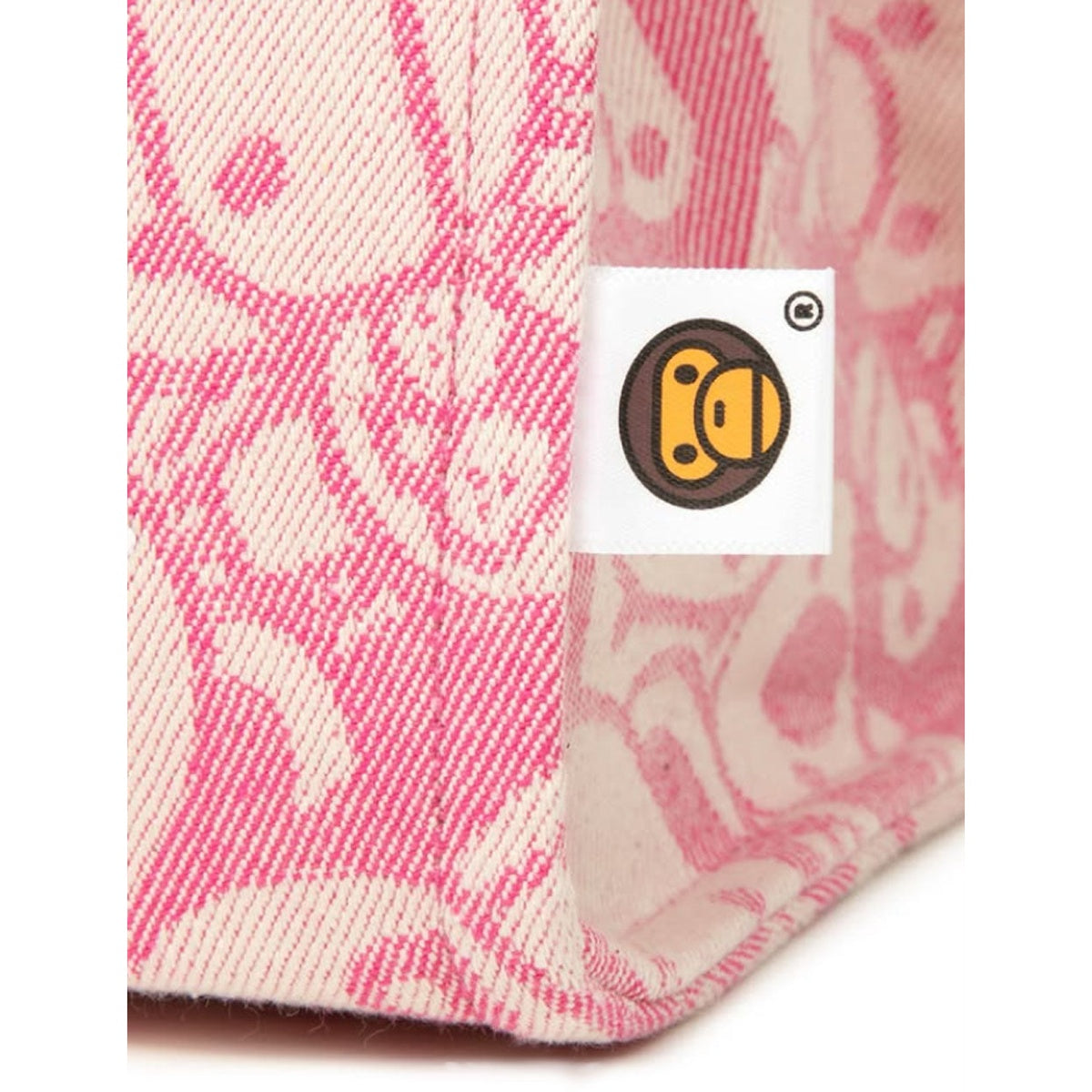 A BATHING APE BAPE BABY MILO STORE BABY MILO SMALL TOTE BAG #1 / #2 PINK